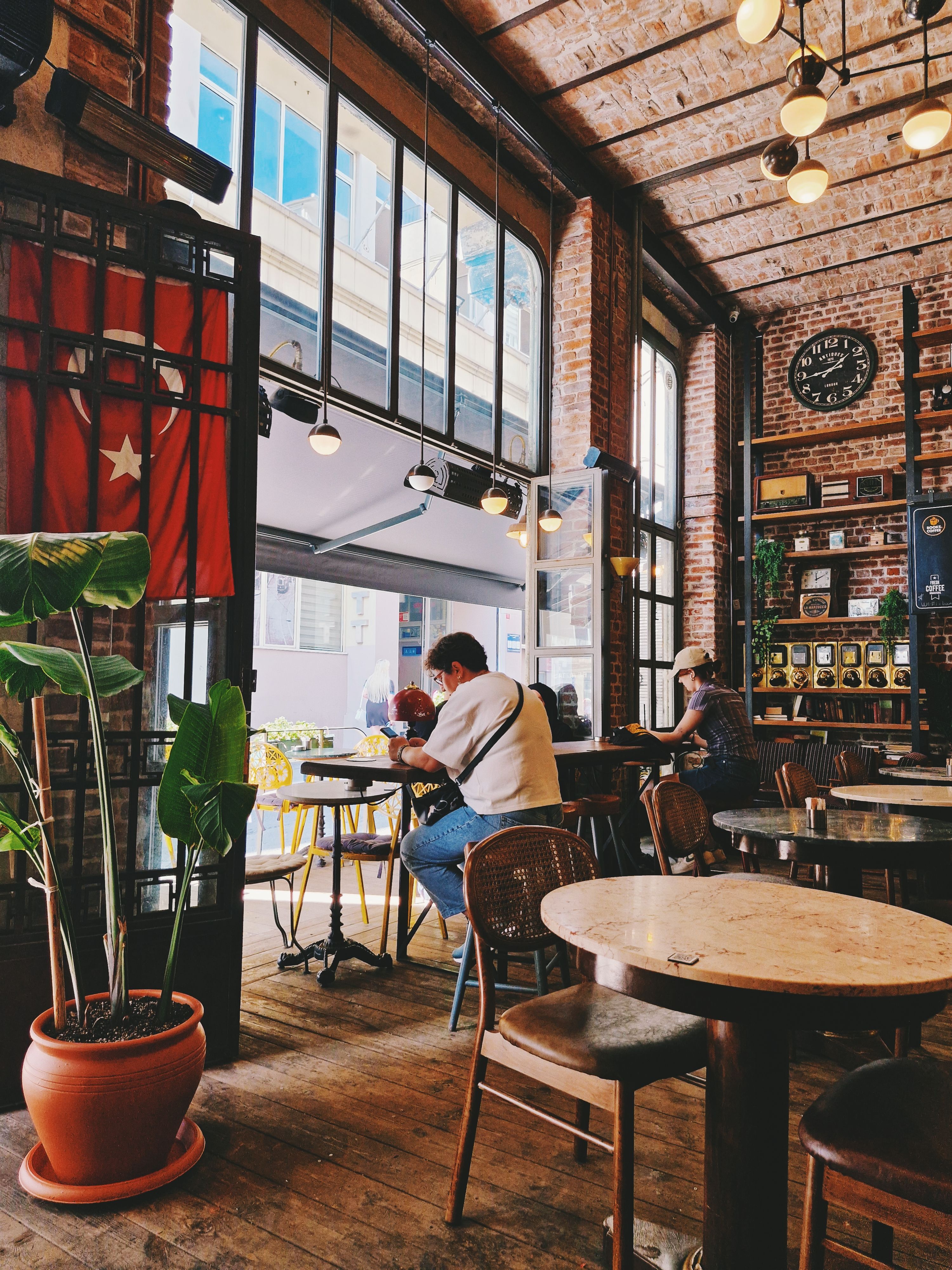 Coffee shop interior
